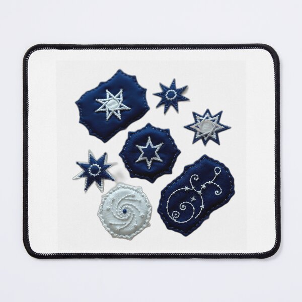 Item preview, Celestial Embroidered Symbols designed and sold by sharon1210.