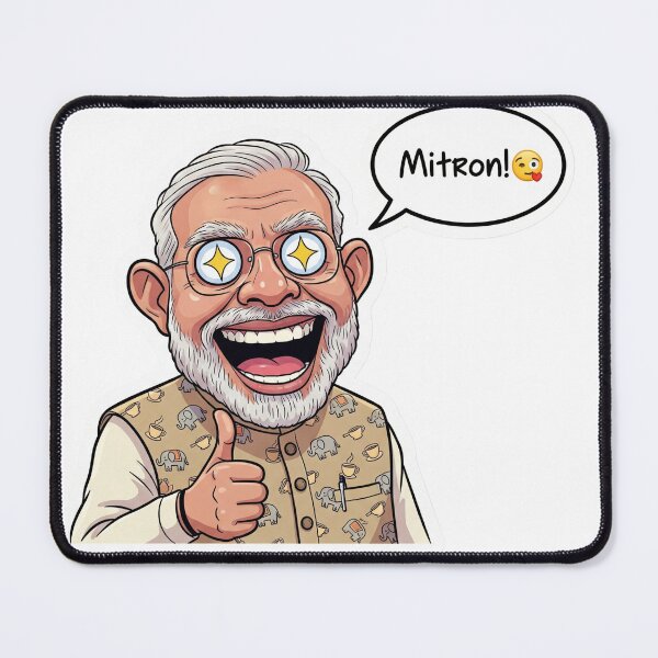 Item preview, Mitron! The Viral Modi Sticker #Modi #Mitron designed and sold by KanishakJha.