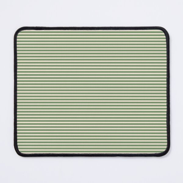 Item preview, Ultra Fine Stripe Narrow Pinstripe Pattern in Vintage Green and Beige designed and sold by kierkegaard.