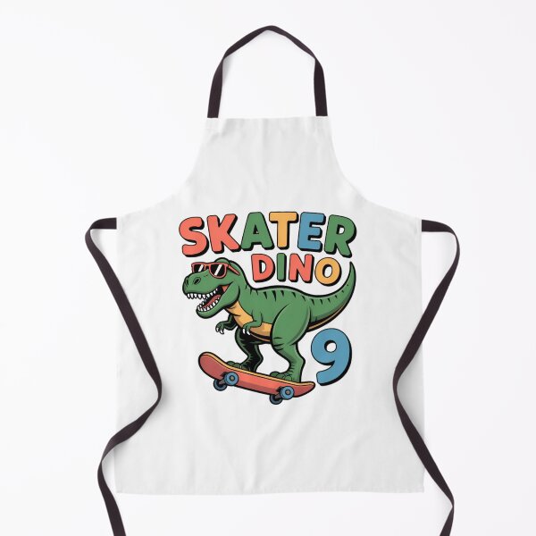 Item preview, Skater Dinosaur 9th Birthday T-Rex Skateboard designed and sold by Blok45.