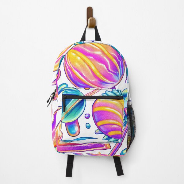 Item preview, Psychedelic Fruity Space Art – Surreal Candy Galaxy Illustration designed and sold by Moss and Moon Studio.