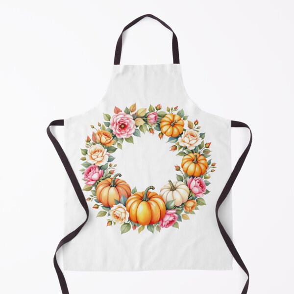 Item preview, Autumn Pumpkin and Rose Wreath designed and sold by Artchyzh.