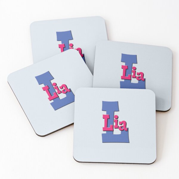 Item preview, L is for Lia, Girl’s and Woman's Name and Initial  designed and sold by CharlottePlaceArt.