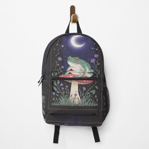 Item preview, Night Frog under the Moon – Mystical and Celestial Style designed and sold by FusiTink.