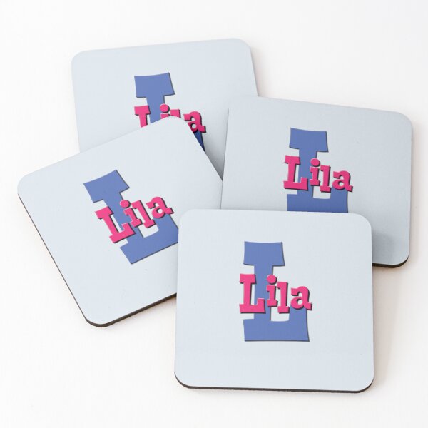 Item preview, L is for Lila, Girl’s and Woman's Name and Initial  designed and sold by CharlottePlaceArt.