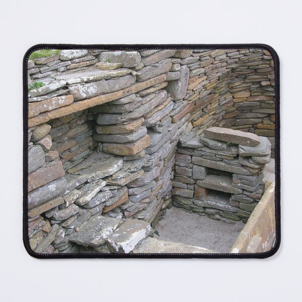 Item preview, Interior of Neolithic house, Skara Brae designed and sold by lezvee.