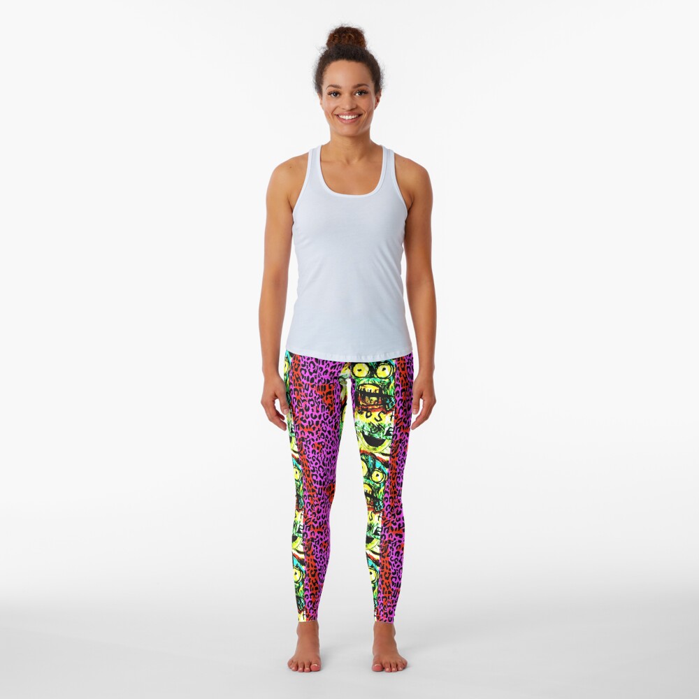 leopard print baby leggings