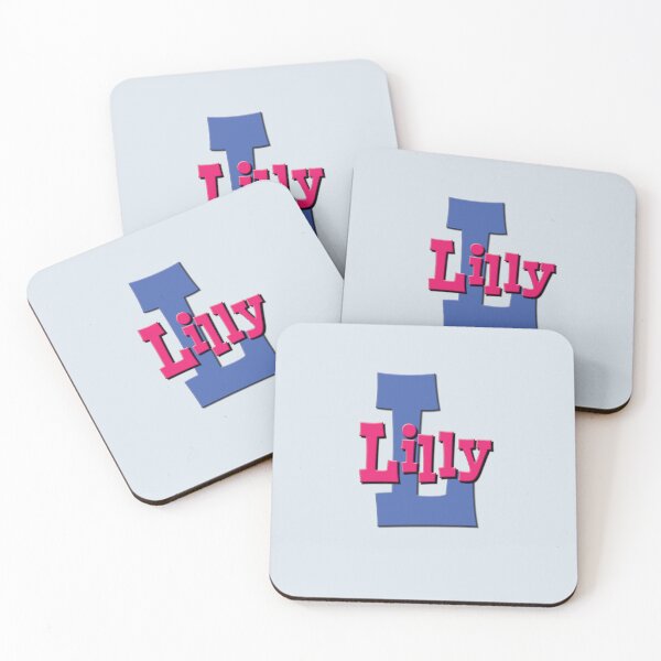 Item preview, L is for Lilly, Girl’s and Woman's Name and Initial  designed and sold by CharlottePlaceArt.