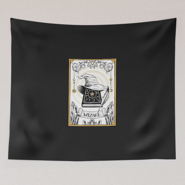 Item preview, Dd Wizard Tarot designed and sold by tupptals.