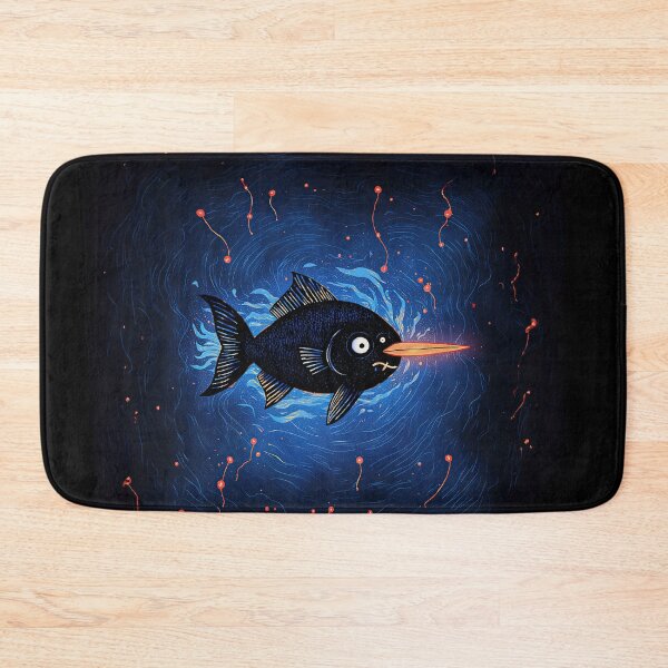 Item preview, Whimsical Glowfish in Cosmic Waters designed and sold by Whimsical Hug.