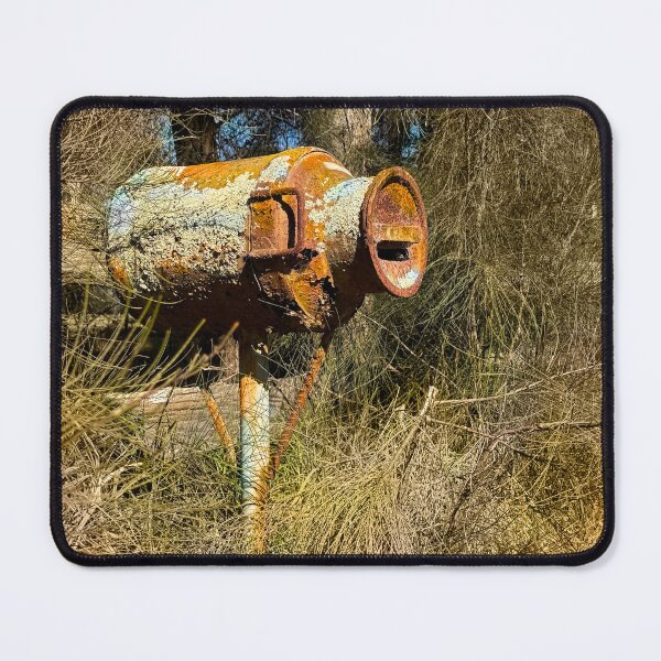 Item preview, Rustic Mailbox in Nature designed and sold by Mary Prema Art.