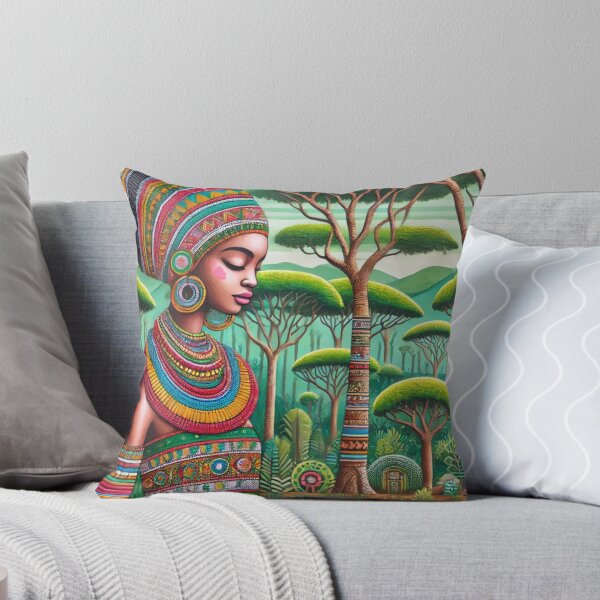 Item preview,  Native Girl In the deep forest designed and sold by  RoseCraft Atelier.