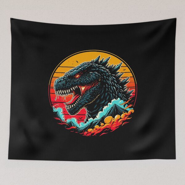Item preview, White Dragon Roaring Against a Sunset designed and sold by beast-net.