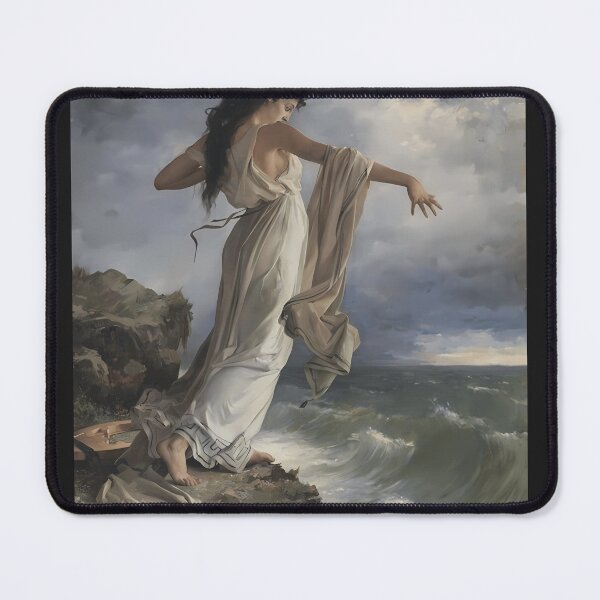 Item preview, Death Of Sappho By Miguel Carbonell Selva designed and sold by tupptals.