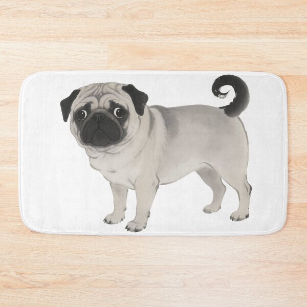 Item preview, Ink Drawing Art for Pug designed and sold by forget45studio.