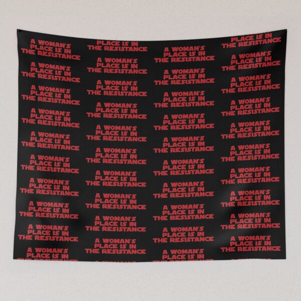 Item preview, Resistant Women (red, bold) designed and sold by AllQueerHere.