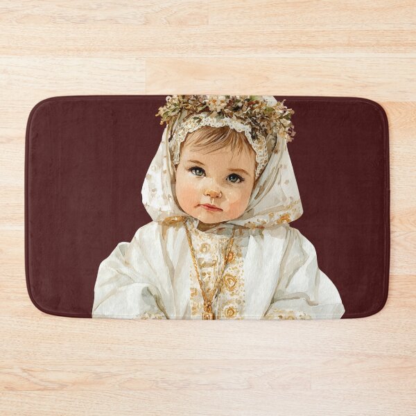 Item preview, Litle Kid Praying Reading Bible Baptism Gift Christian Catholic designed and sold by tanabe.