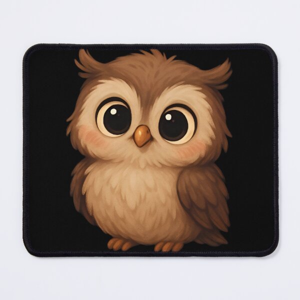 Item preview, Cute Baby Owl Big Eyes designed and sold by Amr Siam.