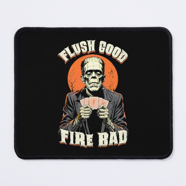 Item preview, Poker Player Halloween Funny Frankenstein Flush Good Cards designed and sold by GrandeDuc.