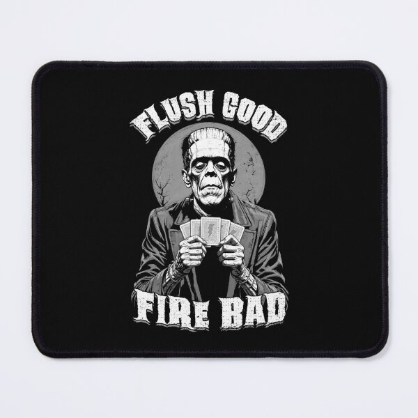 Item preview, Poker Player Halloween Funny Frankenstein Flush Good Cards designed and sold by GrandeDuc.
