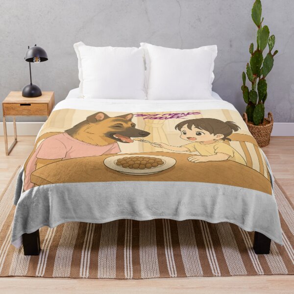 Item preview, Best Friends Forever – Cute Kid and Dog Friendship Illustration 1 designed and sold by Apple-Design369.