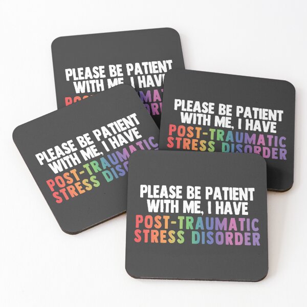 Item preview, Please Be Patient With Me, I Have PTSD designed and sold by Pretty Merch, Okay?.