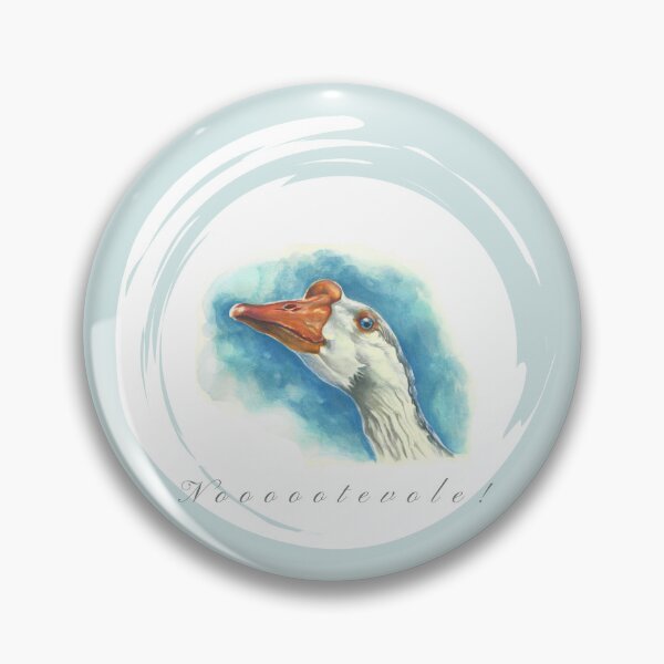 Item preview, Nooootevole! – Oca arzilla ad acquerello designed and sold by ArcanaAtelier.