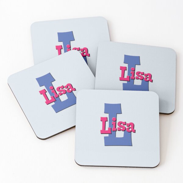 Item preview, L is for Lisa, Girl’s and Woman's Name and Initial  designed and sold by CharlottePlaceArt.