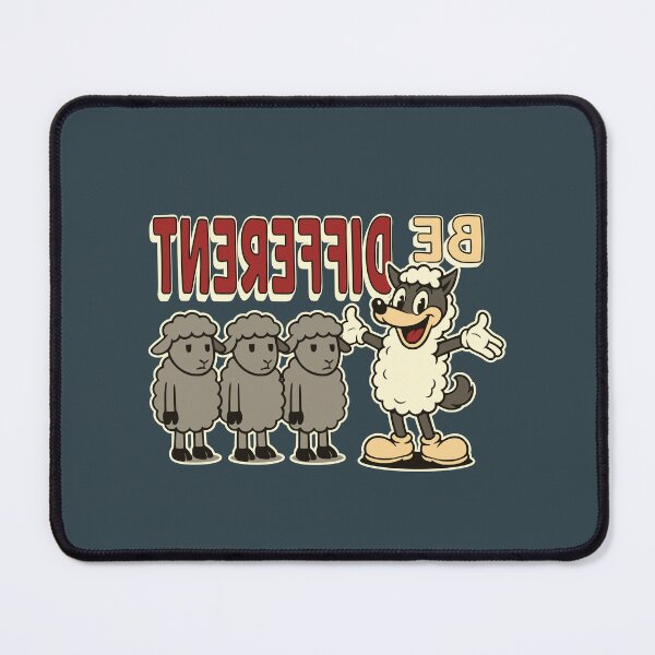 Item preview, Wolf in Sheep Clothing Standing Out designed and sold by TheJollyDoodle.