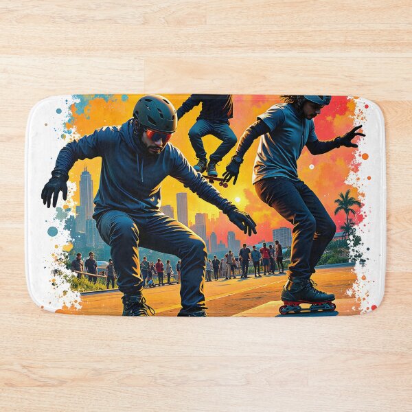 Artikelvorschau, Rollerblading, Inline-Skating, Skateboarding entworfen und verkauft von Huskyyy Designs.