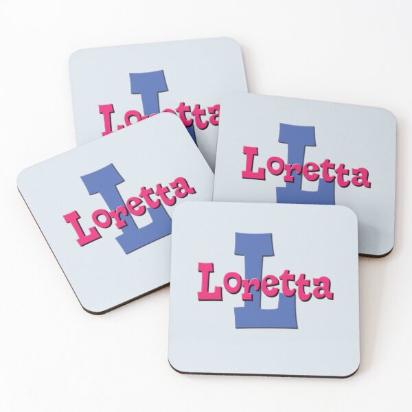 Item preview, L is for Loretta, Girl’s and Woman's Name and Initial  designed and sold by CharlottePlaceArt.