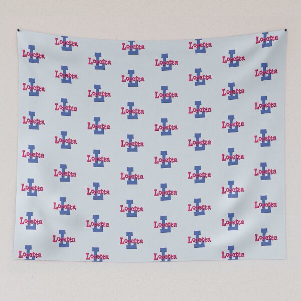 Item preview, L is for Loretta, Girl’s and Woman's Name and Initial designed and sold by CharlottePlaceArt.
