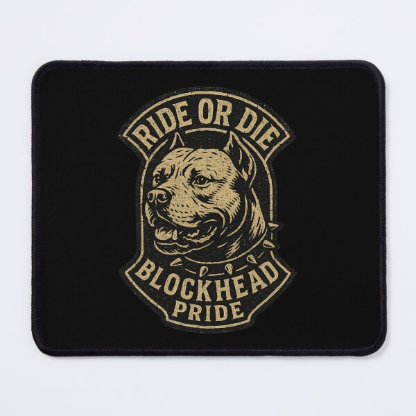 Item preview, Ride or Die Blockhead Pride Staffordshire Terrier Batch designed and sold by nbg2012.