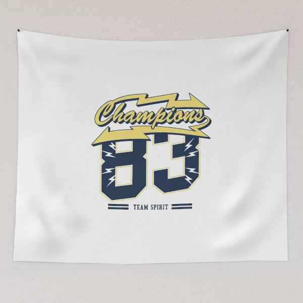 Item preview, Champions 83 Team Spirit – Retro Sports Design designed and sold by The secret storage room.