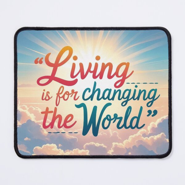 Item preview, Living to Change the World: Vibrant Sunrise Inspiration designed and sold by HealwithLove.