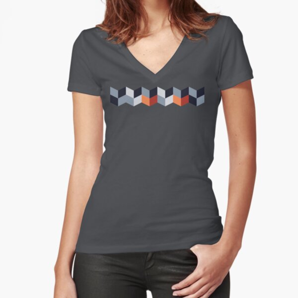 Fitted V-Neck T-Shirt