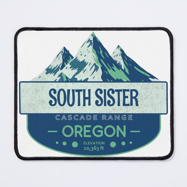 Item preview, South Sister, Cascade Range, Oregon, Mountain Design designed and sold by Wanderful-roads.