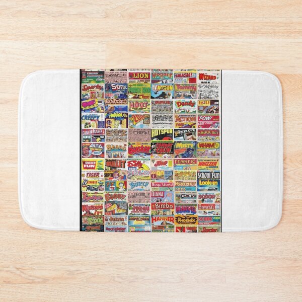 Item preview, Vintage British Comics Tribute designed and sold by IanBakerToons.