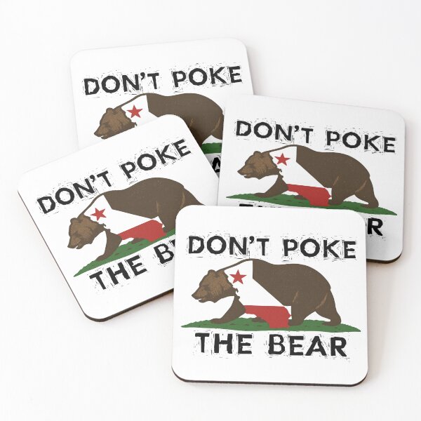 Item preview,  Don’t Poke The Bear California Republic Wild Resist designed and sold by NightWisdom.
