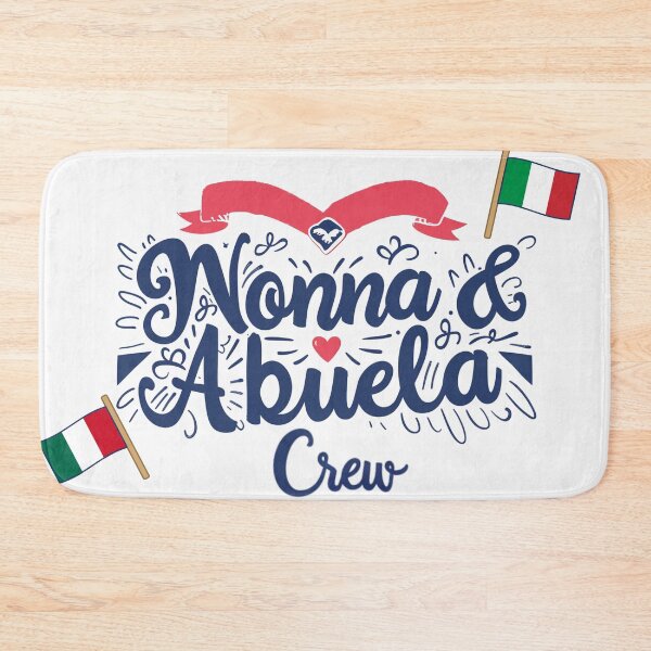 Item preview, Mexican–Italian Family Lettering – Nonna & Abuela Crew Design designed and sold by ArgentoArt.