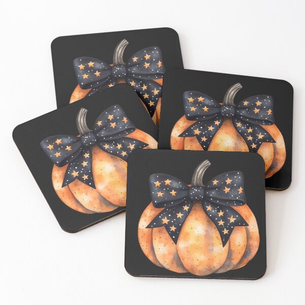 Item preview, Cute Fall Pumpkin with Coquette Bow designed and sold by tanabe.