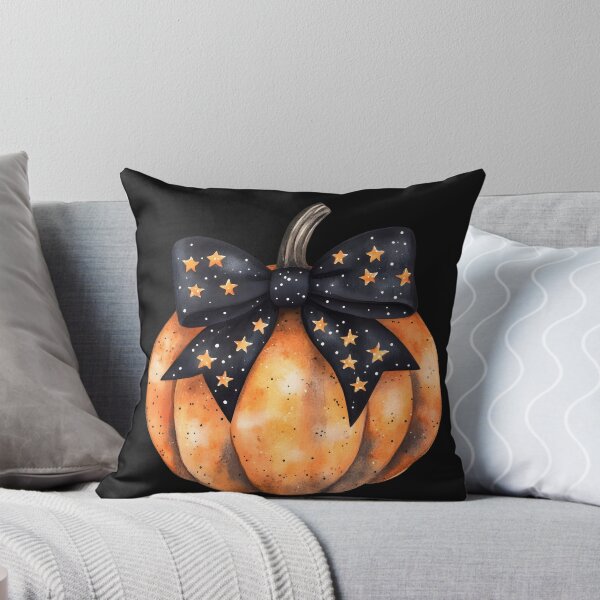 Item preview, Cute Fall Pumpkin with Coquette Bow designed and sold by tanabe.