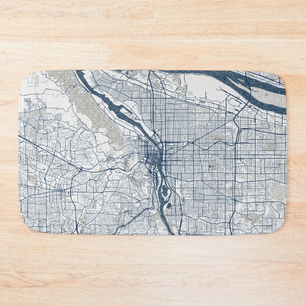 Item preview, Portland City Map of Oregon USA - Coastal designed and sold by deMAP.