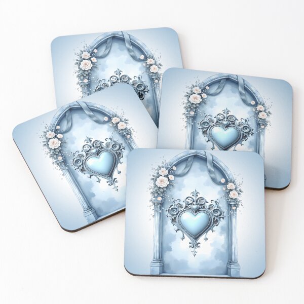 Item preview, An ornate light blue archway designed and sold by nicky2342.