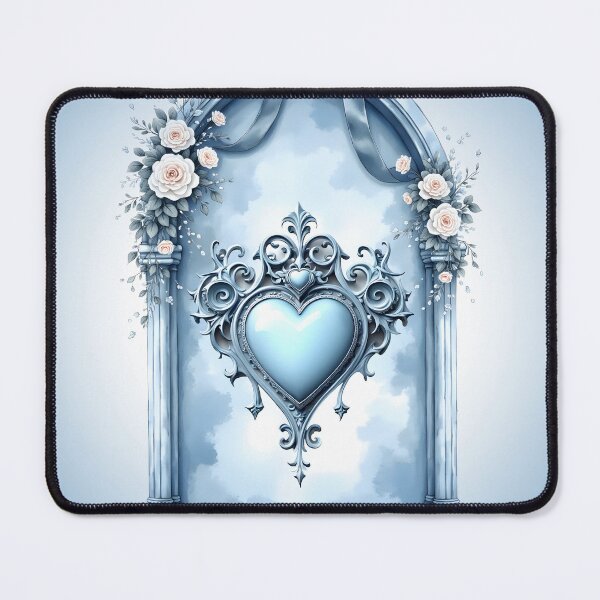 Item preview, An ornate light blue archway designed and sold by nicky2342.