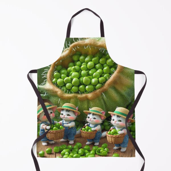 Item preview, Little Kittens Picking Peas designed and sold by M-Y-A-R-T-.