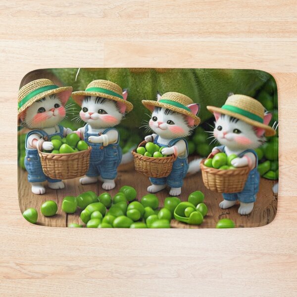 Item preview, Little Kittens Picking Peas designed and sold by m-y-A-I-A-R-T-.