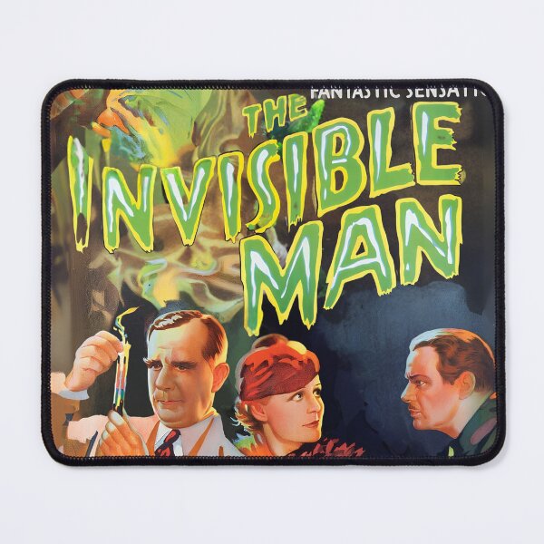 Item preview, The Invisible Man 1933 Poster | Vintage Horror Movie Wall Art | Classic Universal Monsters Print designed and sold by neildoch.