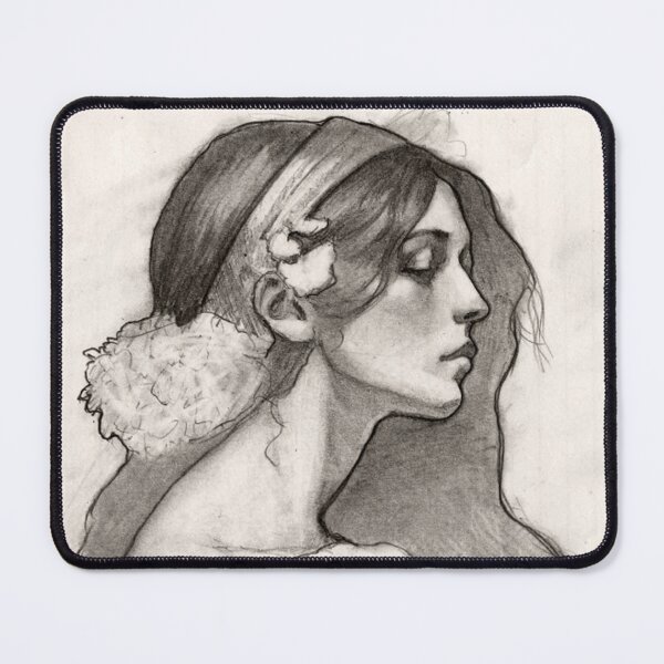 Item preview, Graphite portrait designed and sold by EnaBianca.