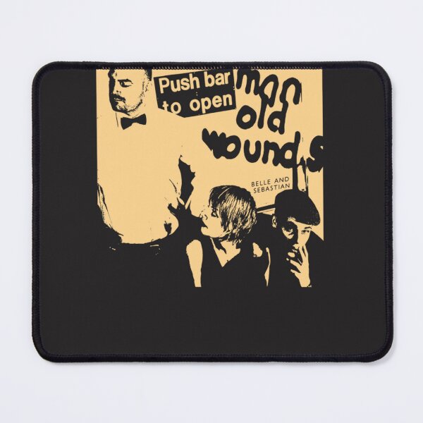 Item preview, Belle-And-Sebastian-Push-Barman-To-Open-Old-Wounds-Print designed and sold by GisselleCarter.